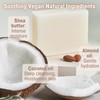 Natural Unscented Soap for Sensitive Skin - Vegan Handmade Soap