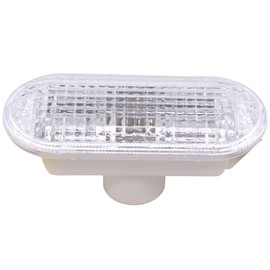 HouYeen Side Wing Indicator Repeater Light Lens Cover Clear for F-ord Focus MK2 II C-MAX 2004-2012 Left and Right Pair White