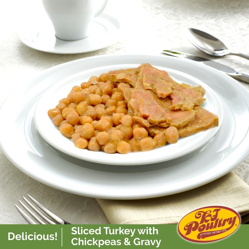 KJ Poultry Kosher Ready Meals - Turkey Shwarma, MRE Meat