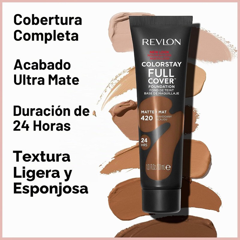 Base de Maquillaje ColorStay Full Cover Foundation Warm Golden