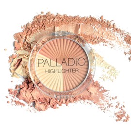 Palladio Sunkissed Highlighter, Polvo de Maquillaje Suave y Cremoso, Tonos Radiantes, Define el Resplandor Facial, Resalta y Logra un Brillo Natural  