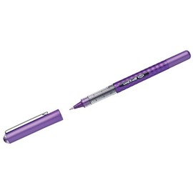 Faber-Castell uni-ball 148185 - Tintenroller uni-ball Eye Design, 0,4 mm, violett, 1 Stück