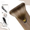 Easyouth Extensions with Nan-Ring Real Hair 14 Inches 50 pieces