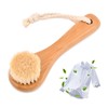 Laundry Stain Brush, Natural Soft Boar Bristles