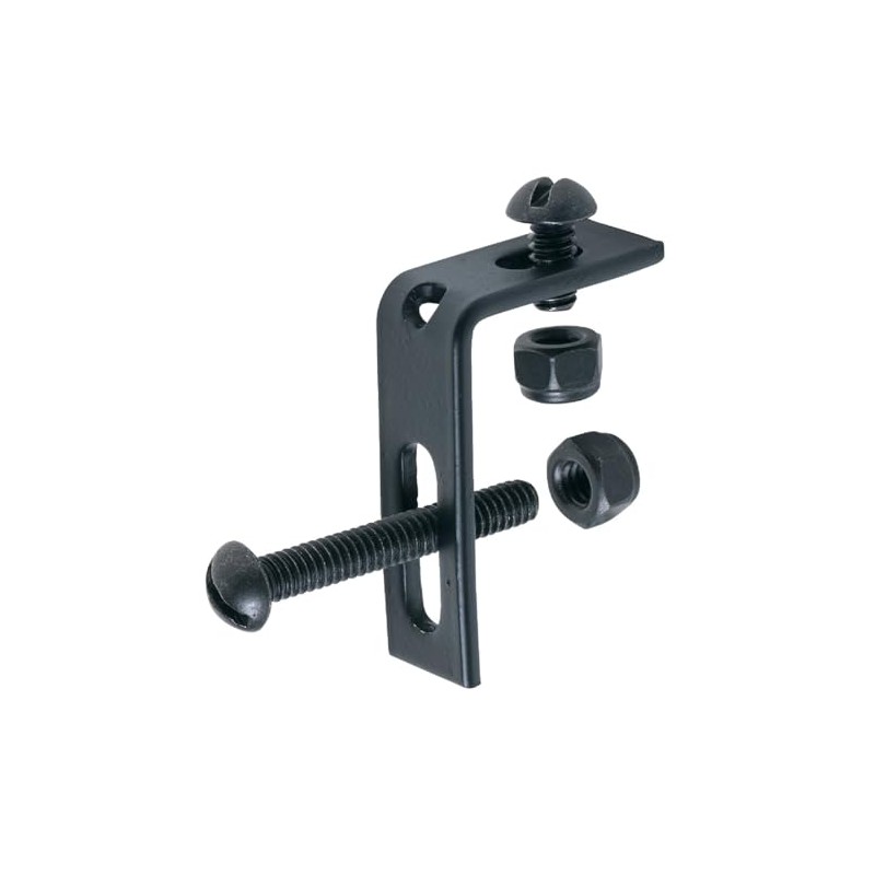 GILPIN IRONWORKS 438 4 Pack Black Railing Fitting