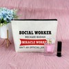 Thank You Gift Appreciation Cosmetic Bag Social Worker Appreciation Gift