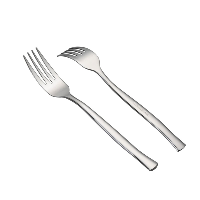 Parlynies Table Forks Set, Stainless Steel Dinner Forks, Set of