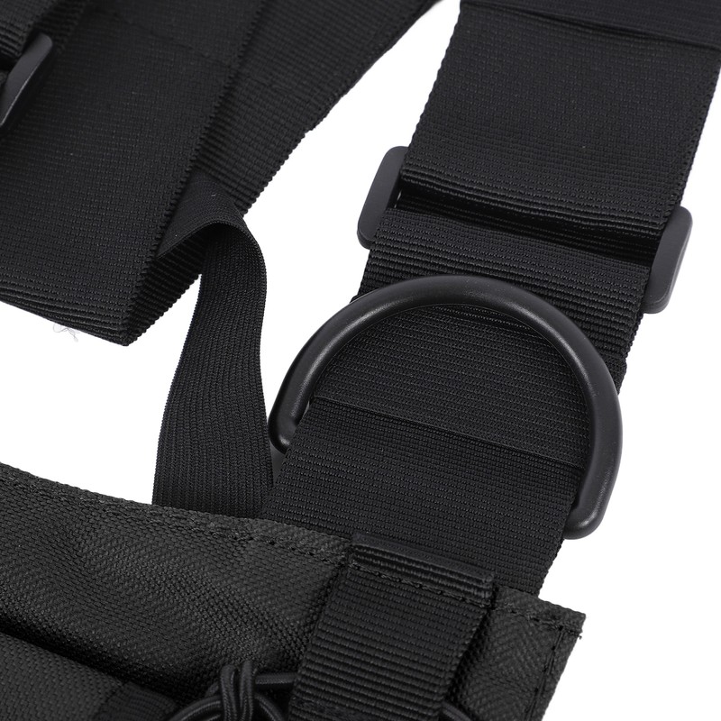 Chest Pack Adjustable Multi Pocket Functional Harness Front Vest Rig