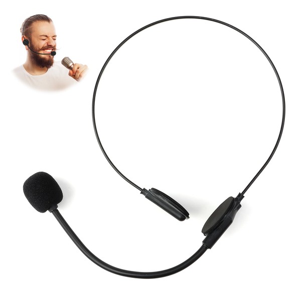 Microphone Headset Prop, Fake Microphone Headset, Microphone Prop Headset for
