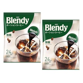 24 AGF Blended potion coffee no sugar Two Pack