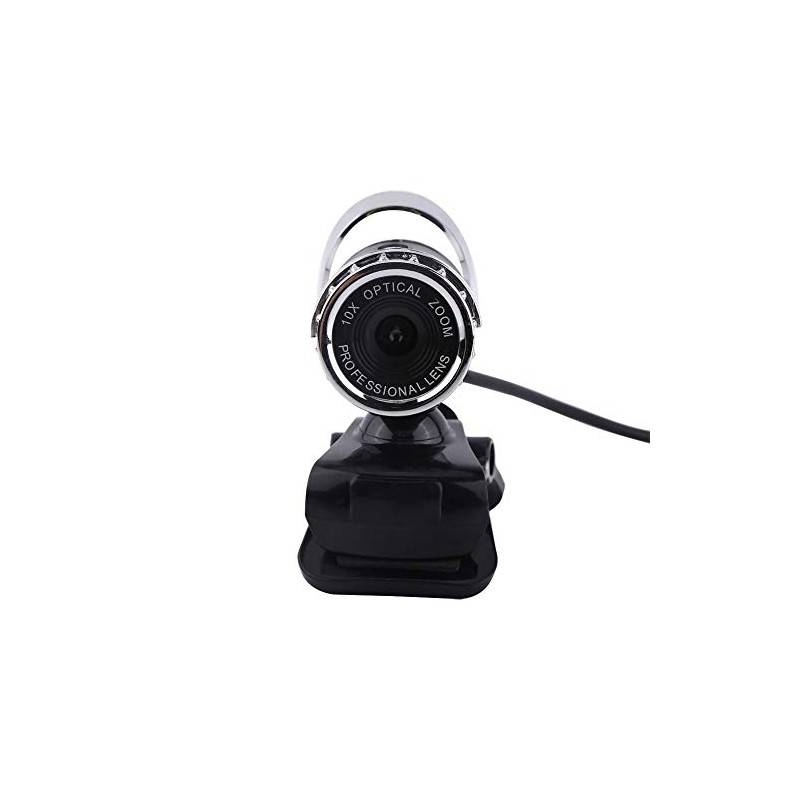 ASHATA A859 USB 2.0 HD Webcam, 12M Píxeles Clip-on USB