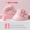 Vertical Mouse, Wireless Ergonomic Optical Mouse (BT 5.0 + Bluetooth