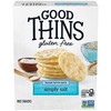 Good Thins Simply Salt Rice Snacks Gluten Free Crackers, Snack