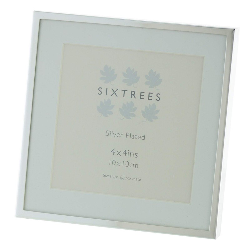 Sixtrees Park Lane 265344(MIF) Silver Plated 4 x 4 inch