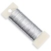Jewellery Crochet Wire Diameter 0.35 mm Craft Wire Silver 50