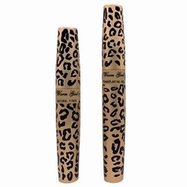 2 Sets (4 Tubes)4 Sets (8 Tubes) (Gel  Fiber) Mascara Set,brush on False Eyelashes