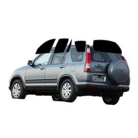 AUTOTEK Precut Windows Tint Film All Sides Cars Sun Blocking Protection Privacy Anti Shatter Glass 2 Ply Film Any Tint Shade kit for Honda CRV 2002-2006