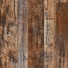 WENMER 17.71" x 118" Brown Wood Wallpaper Peel and Stick