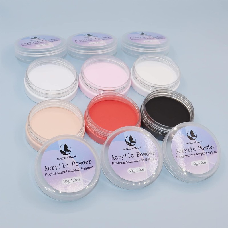 MAGIC ARMOR Acrylic Powder for Nails, 30 g, Acrylic Powder,