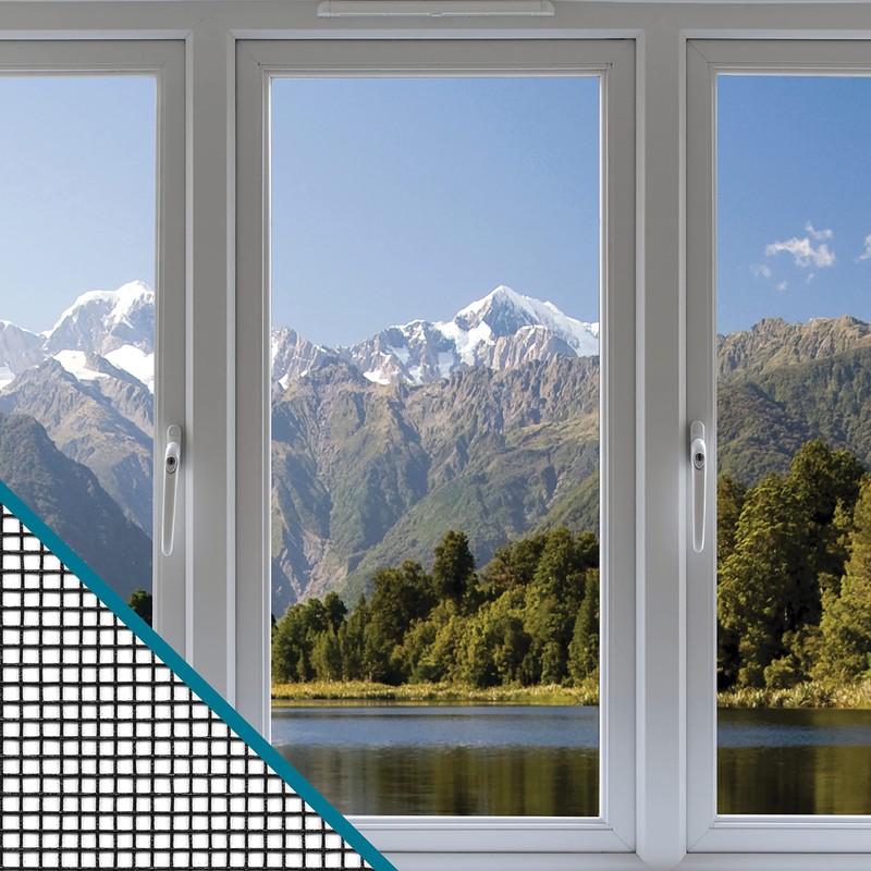 ADFORS Clear Advantage Door & Window Screen, 48 inches x