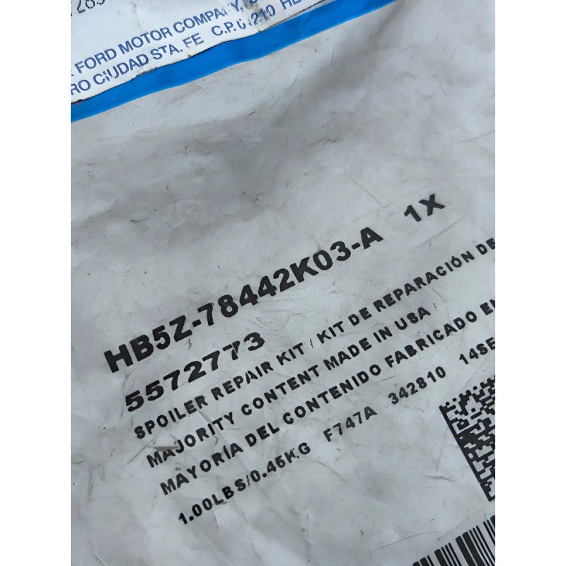 Kit De Reparacion De Spoiler Explorer 10/19 Hb5z78442k03a Negro
