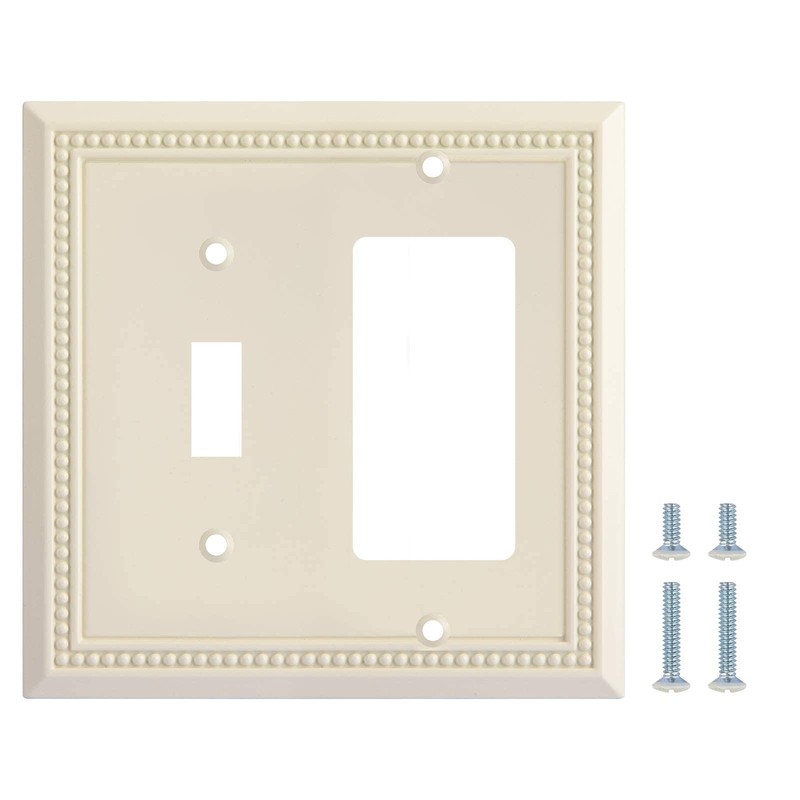 Henne Bery Sunken Pearls Heavy Duty Decorative Wall Plate Switch