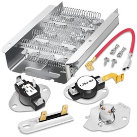 【Upgraded】279838 W10724237 Dryer Heating Element for Whirlpool Wed4815ew1 Maytag Centennial Medc215ew1 Kenmore 70 80 Series Model 110 Amana Ned4655ew1 Roper Admiral,Replaces 2406026 3403585 3398064