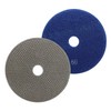 HOMESOM 4" Electroplated Diamond Polishing Pads,Diamond Surface Grinding for Tile