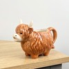 Novelty Gravy Boat Highland Cow Kitchen Decoration Accessories Sauce Jug