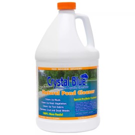 Sanco Industries Natural Pond Cleaner 1 GL - Pond Muck Dead Vegetation Moss and Pond Scum Removal