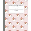 Ginger Cats With Bows: Composition Notebook 120 Ruled Pages For