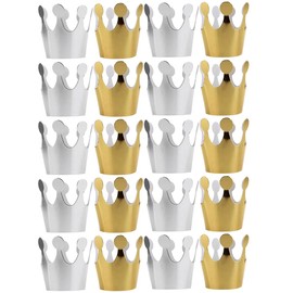 Beavorty 20 Piezas Sombrero De Cumpleaños Corona De Principe De Papel Gorro De Fiesta De Papel Corona De Rey De Papel Sombreros De Corona Venda Papel. Bebé Sombrero Para Niños Chica