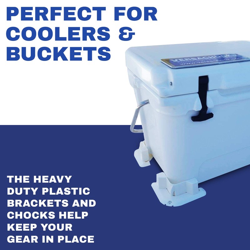 VersaChock Removable Cooler Mounting kit (White)