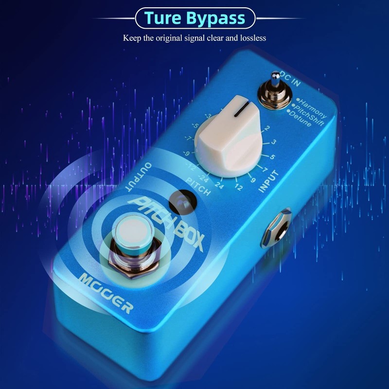 Camola Mooer digitech drop pedal harmonizer guitar pedal mooer pitch