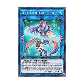 YU-GI-OH! English Version MP18-EN067 Star Cup Kagura Eve Ib The World Chalice Priestess Super Rare 1st Edition