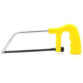 Junior Hacksaw, High Carbon Steel Saw Mini Cutting Tool for Metal, Plastic and Wood (150 mm/6 Inches)