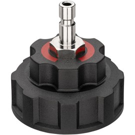 VIGOR Cooling System Diagnostic Adapter V1963N-A, M48 x 3.0 Thread, for Checking and Diagnosing Cooling Systems, Robust Construction for Precise Measurements