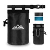 supregear Chalk Bag for Rock Climbing, Large Zipper Pocket with