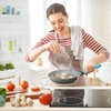 5 Pieces Silicone Hot Handle Holder Rubber Pot Sleeve Heat