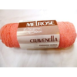 Melrose Designers Choice Cravenella Fashion Yarns New Coral