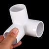 MANCHAP 30 piezas de codo de PVC de 3 vías