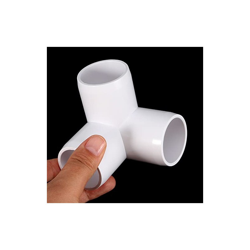 MANCHAP 30 piezas de codo de PVC de 3 vías