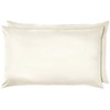 NIYS Luxury Bedding Finest 100% Egyptian Cotton Pillowcase Pair (Cream)