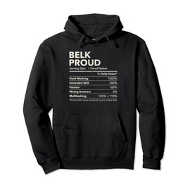 Belk, Alabama Proud Nutrition Facts Pullover Hoodie