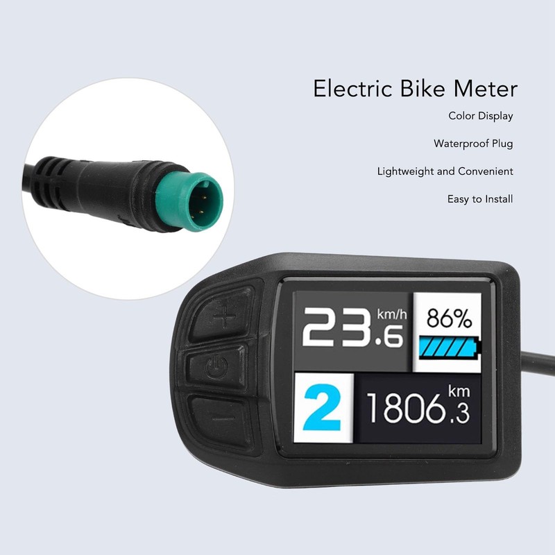 Generic Electric Bike Display, UART No. 2 Protocol TFT UKC3