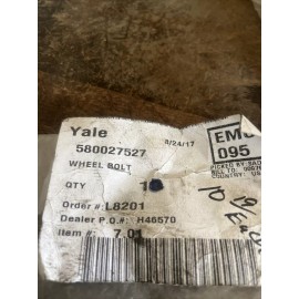 Yale NOS Yale Forklift Wheel Bolt 580027527