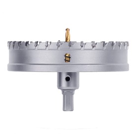 160mm / 6.3 inch Metal Steel Hole Saw Drill Bit, Metal Hole Cutter for Thick Metal,Stainless Steel,Iron and Wood (160mm / 6.3 inch)