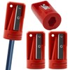 Pack of 4 Carpenters Pencil Sharpener, Carpenter's Sharpener for Carpenter's
