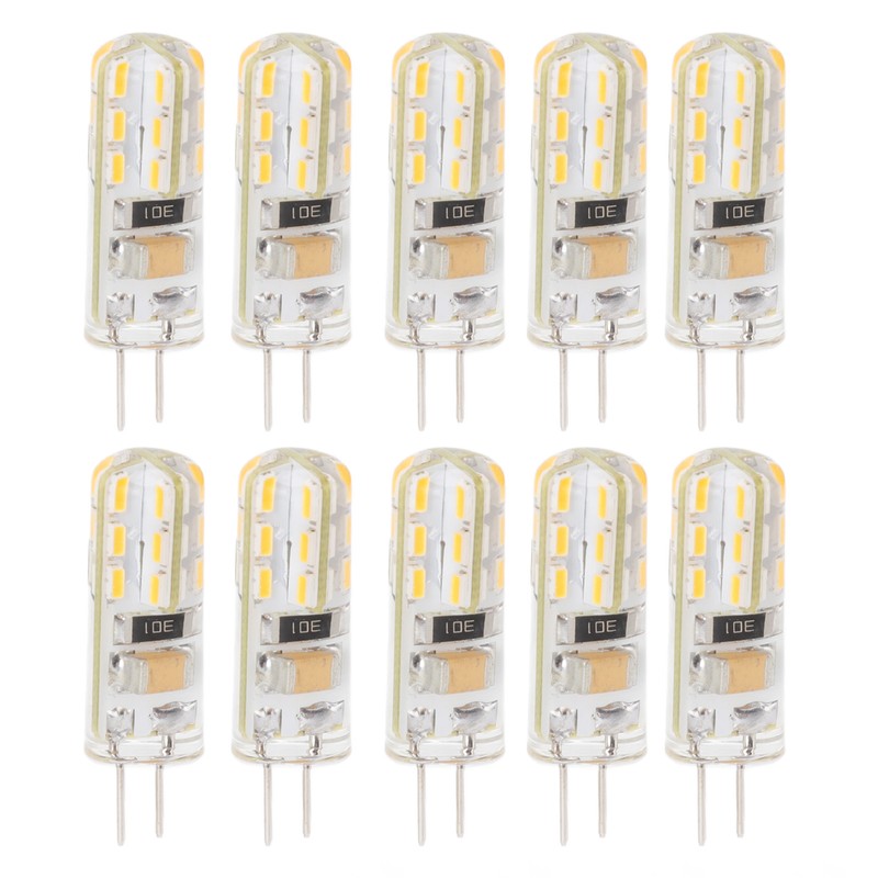 10pcs G4 LED Bulb Double Feet Base 1.5W AC110V 110LM