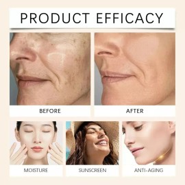 *foundation 4 En 1, Corrector De Color De Espectro Medio,